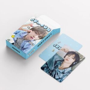 CORTIS '' Juhoon '' Çift Yön Baskılı Lomo Card Seti (60 Pcs)