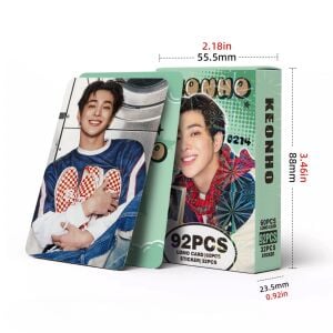 CORTIS '' Keonho '' Çift Yön Baskılı Lomo Card Seti (60 Pcs)