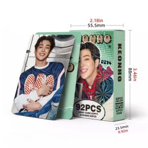 CORTIS '' Keonho '' Çift Yön Baskılı Lomo Card Seti (60 Pcs)