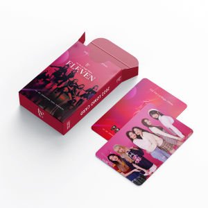 IVE  '' Eleven '' Çift Yön Baskılı Lomo Card Seti