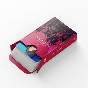 IVE  '' Eleven '' Çift Yön Baskılı Lomo Card Seti
