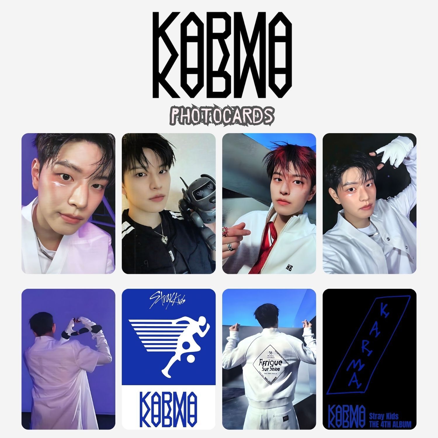 STRAY KIDS Seungmin '' Karma '' Photocards Set