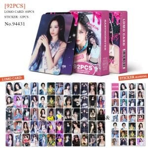 BABYMONSTER Ahyeon '' Drip '' Çift Yön Baskılı Lomo Card Seti (60 Pcs)