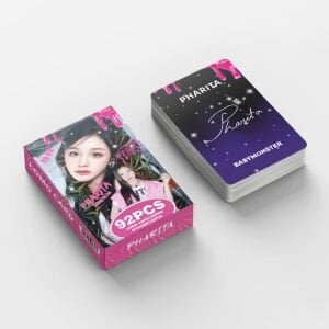 BABYMONSTER Pharita '' Drip '' Çift Yön Baskılı Lomo Card Seti (60 Pcs)