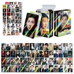 BTS '' RM '' Çift Yön Baskılı Hologralı / Lomo Card Seti (60 Pcs)