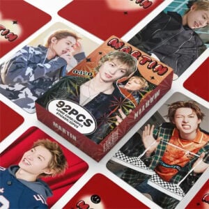 CORTIS '' Martin '' Çift Yön Baskılı Lomo Card Seti (60 Pcs)