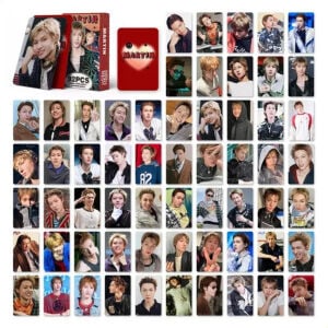 CORTIS '' Martin '' Çift Yön Baskılı Lomo Card Seti (60 Pcs)