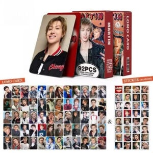 CORTIS '' Martin '' Çift Yön Baskılı Lomo Card Seti (60 Pcs)