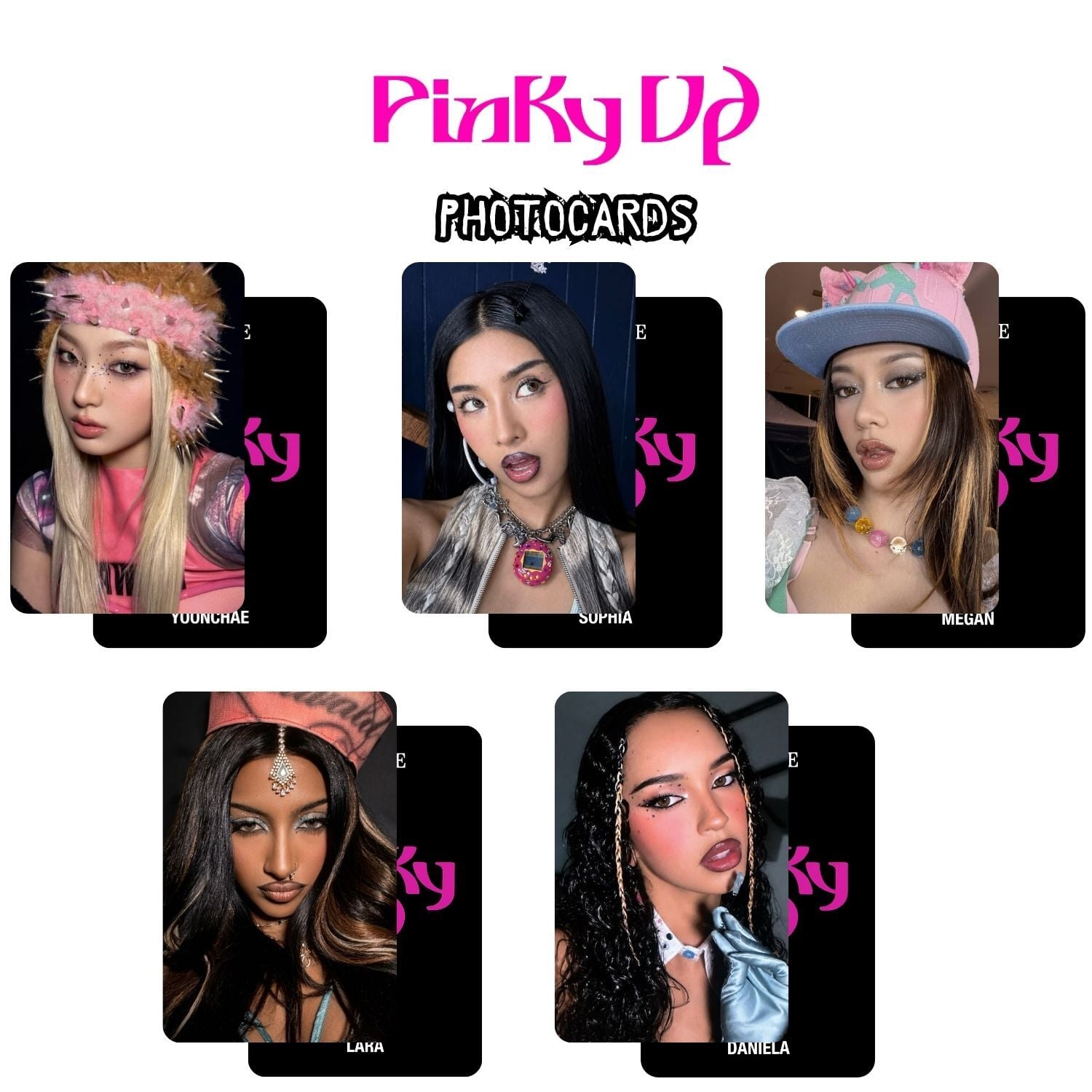 KATSEYE '' Pinky Up '' Photocards Set