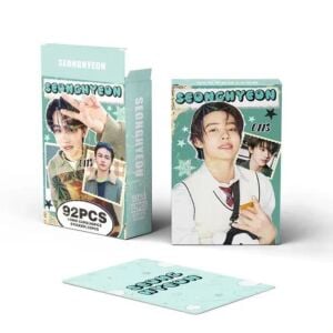 CORTIS '' Seonghyeon '' Çift Yön Baskılı Lomo Card Seti (60 Pcs)