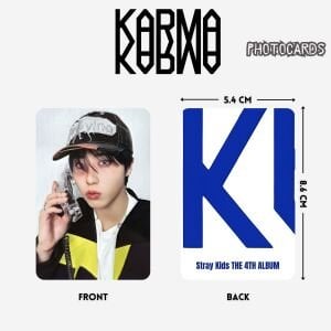 STRAY KIDS '' Karma '' Photocards Set Skzoo Ver.