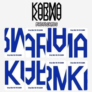 STRAY KIDS '' Karma '' Photocards Set Skzoo Ver.