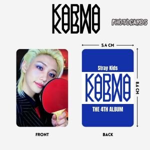 STRAY KIDS '' Karma '' Photocards Set Accordion Ver.