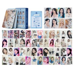 TWICE '' Japan Season's Greetings 2023 '' Çift Yön Baskılı Lomo Card Seti