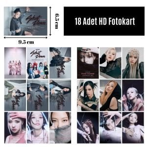 BLACKPINK '' Born Pink ''  Fotokart Seti
