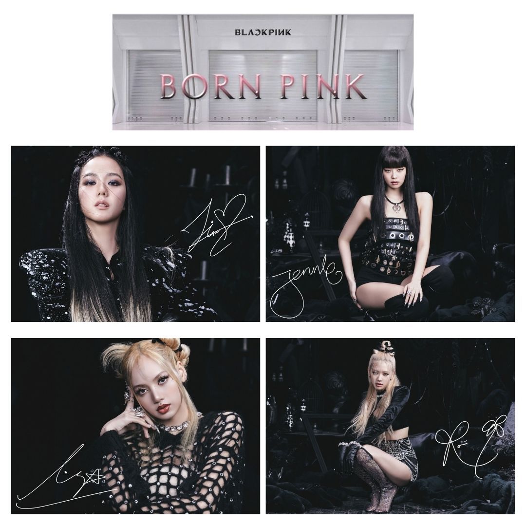 BLACKPINK '' Born Pink '' Poster Set