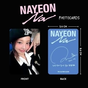 TWICE NAYEON '' NA '' Photocards Set -A-