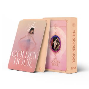 IU ''  The Golden Hour '' Çift Yön Baskılı Lomo Card Seti