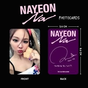 TWICE NAYEON '' NA '' Photocards Set -B-