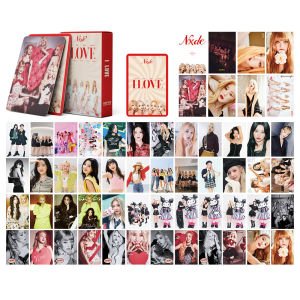 (G)I-DLE  ''  I Love '' Çift Yön Baskılı Lomo Card Seti