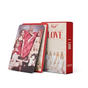 (G)I-DLE  ''  I Love '' Çift Yön Baskılı Lomo Card Seti