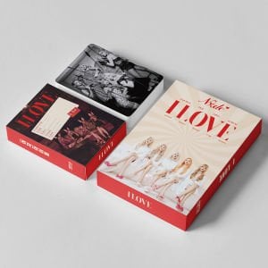 (G)I-DLE  ''  I Love '' Çift Yön Baskılı Lomo Card Seti