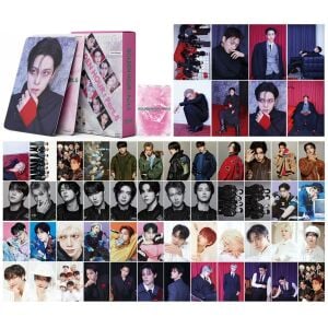 ATEEZ '' Golden Hour : Part.5 '' Çift Yön Baskılı Lomo Card Seti (55 Pcs)