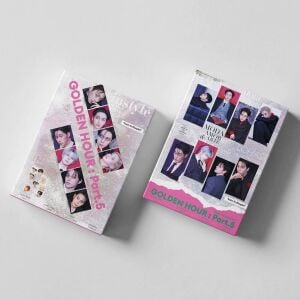ATEEZ '' Golden Hour : Part.5 '' Çift Yön Baskılı Lomo Card Seti (55 Pcs)