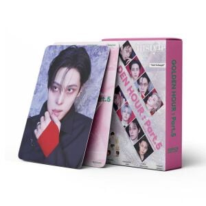 ATEEZ '' Golden Hour : Part.5 '' Çift Yön Baskılı Lomo Card Seti (55 Pcs)