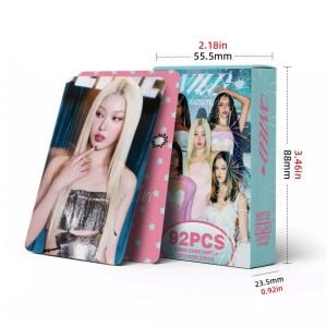 KATSEYE '' Wild '' Çift Yön Baskılı Lomo Card Seti (60 Pcs)
