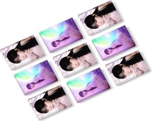 AESPA '' Savage '' Çift Yön Baskılı Lomo Card Seti