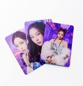 AESPA '' Savage '' Çift Yön Baskılı Lomo Card Seti