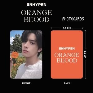 ENHYPEN JAKE '' Orange Blood '' Photocards Set
