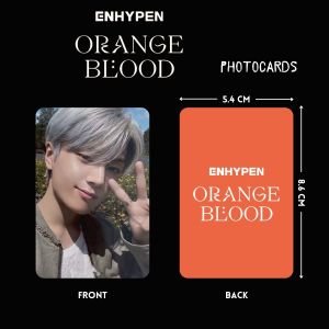 ENHYPEN JAY '' Orange Blood '' Photocards Set