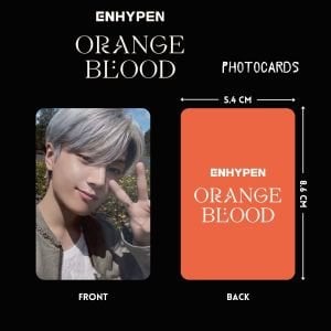 ENHYPEN JAY '' Orange Blood '' Photocards Set