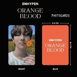 ENHYPEN JUNGWOON '' Orange Blood '' Photocards Set