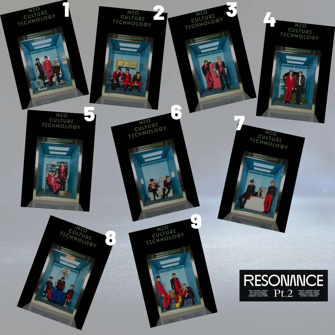 NCT 2020 ''Resonance Pt2'' Üye Mini Kartlar