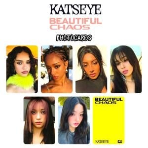 KATSEYE  '' Beautiful Chaos '' Photocards Set POB 1