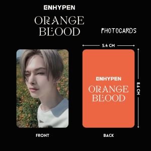 ENHYPEN NIKI '' Orange Blood '' Photocards Set