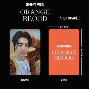 ENHYPEN SUNGHOON '' Orange Blood '' Photocards Set