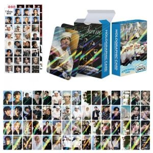 BTS Arrirang '' Swim '' Çift Yön Baskılı Lomo Card Seti (60 Pcs)