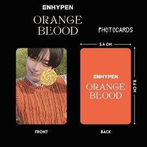 ENHYPEN SUNOO '' Orange Blood '' Photocards Set