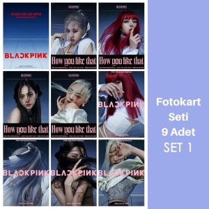 BLACKPINK ''How You Like That'' Fotokart Setleri SET 1
