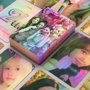 BLACKPINK '' 7th Anniversary ''  Çift Yön Baskılı Hologramlı Laser/Lomo Card Seti