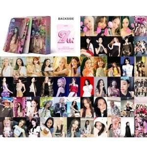 BLACKPINK '' 7th Anniversary ''  Çift Yön Baskılı Hologramlı Laser/Lomo Card Seti