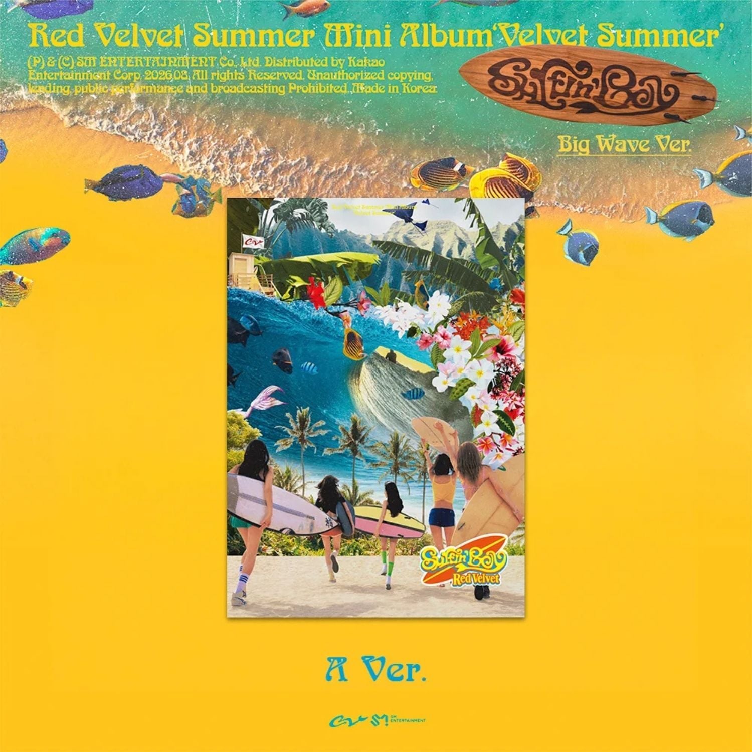 Red Velvet – Summer Mini Album [Velvet Summer] (Big Wave Ver.) - A