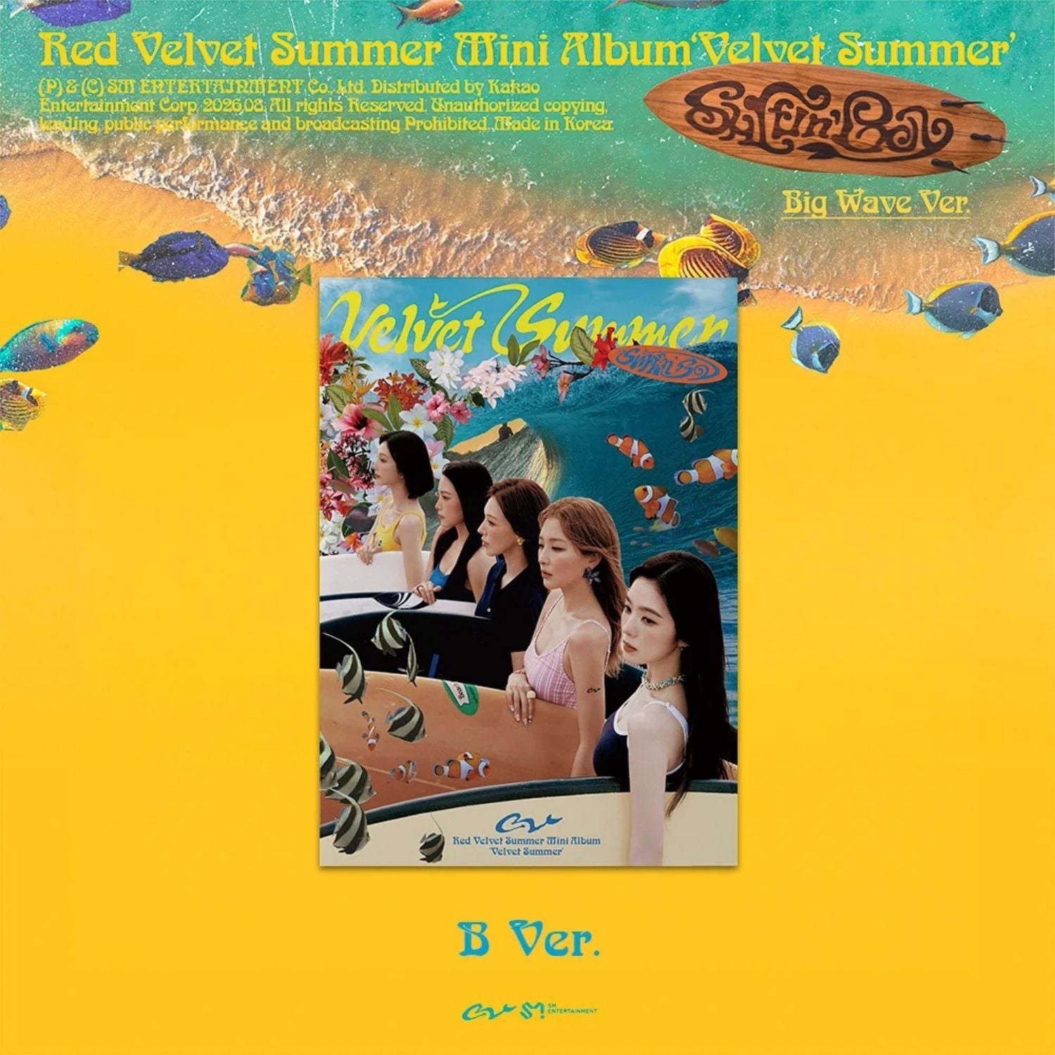Red Velvet – Summer Mini Album [Velvet Summer] (Big Wave Ver.) - B