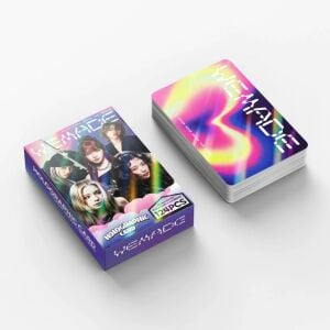 i-dle '' We Made '' Çift Yön Baskılı Hologramlı Lomo Card Seti (60 Pcs)