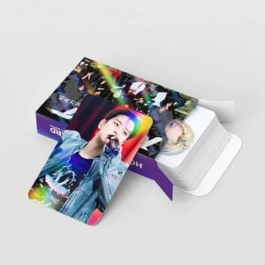 STRAY KIDS '' RUN IT '' Çift Yön Baskılı Hologramlı Lomo Card Seti (60 Pcs)