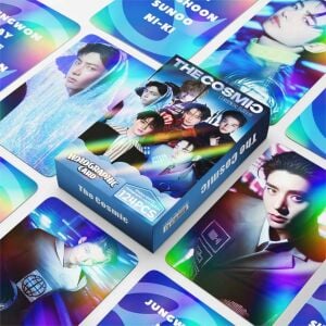 ENHYPEN '' The Cosmic '' Çift Yön Baskılı Hologramlı Lomo Card Seti (60 Pcs)